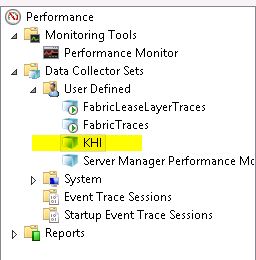 The script creates a Lync-specific KHI collection within Performance Monitor for you.